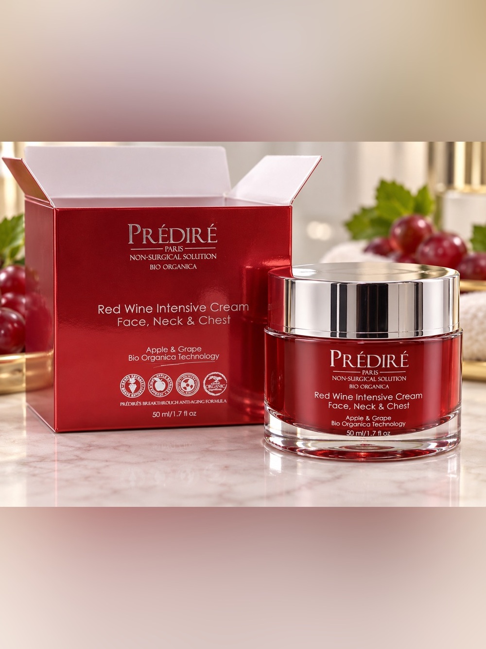 Predire Red Wine Intensive Cream. New in Sealed Package